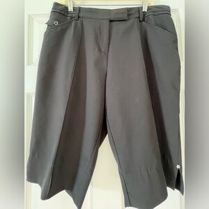 Elegant Black Women's Capris